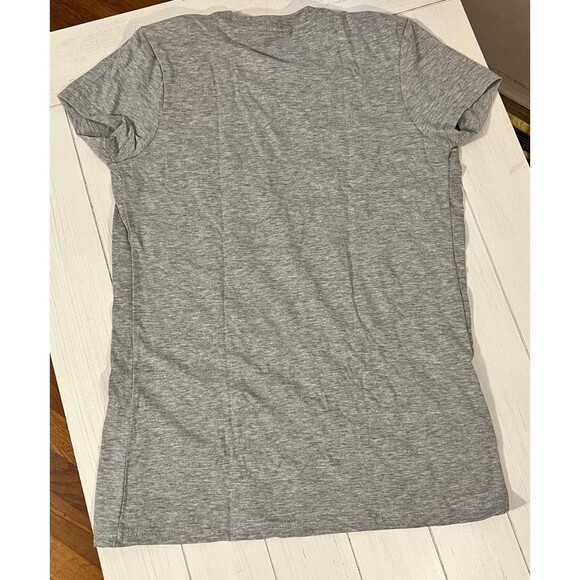 Gray T-Shirt Womens Small Mount Petmore Shirt Fitted T-Shirt S Tee Novelty A1 - Picture 5 of 5
